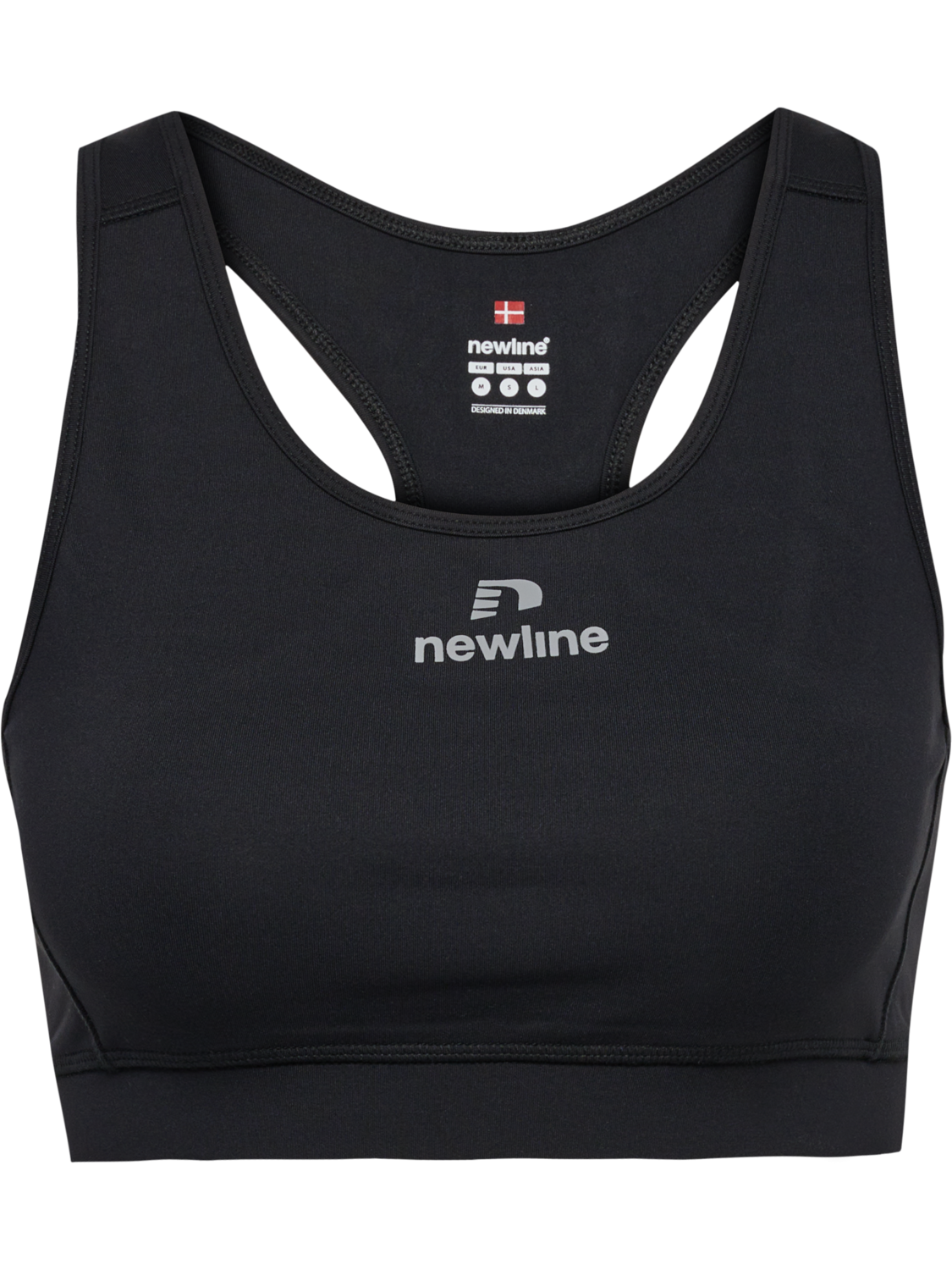 nwlLEAN SPORTS BRA, BLACK, packshot