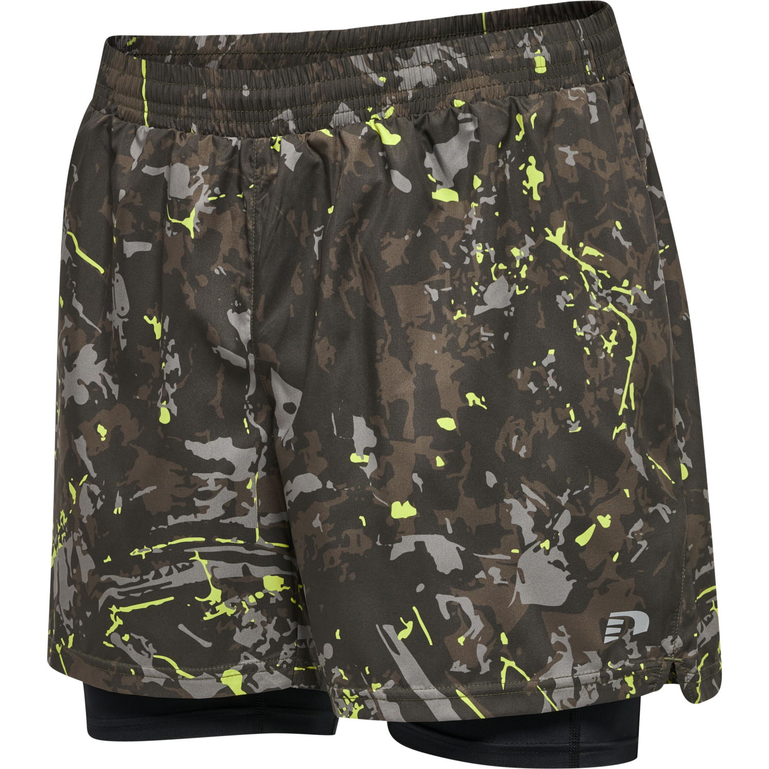 nwlKANSAS 2-IN-1 SHORTS MEN, TERRAIN AOP, packshot