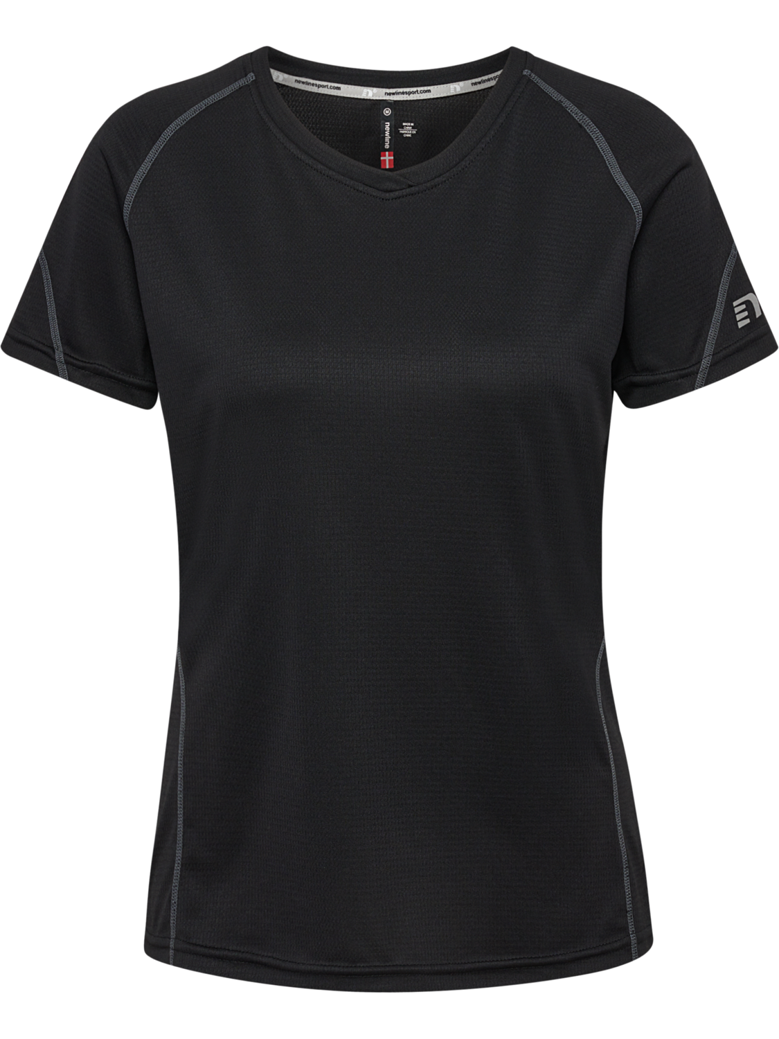 BASE COOLSKIN TEE, BLACK, packshot