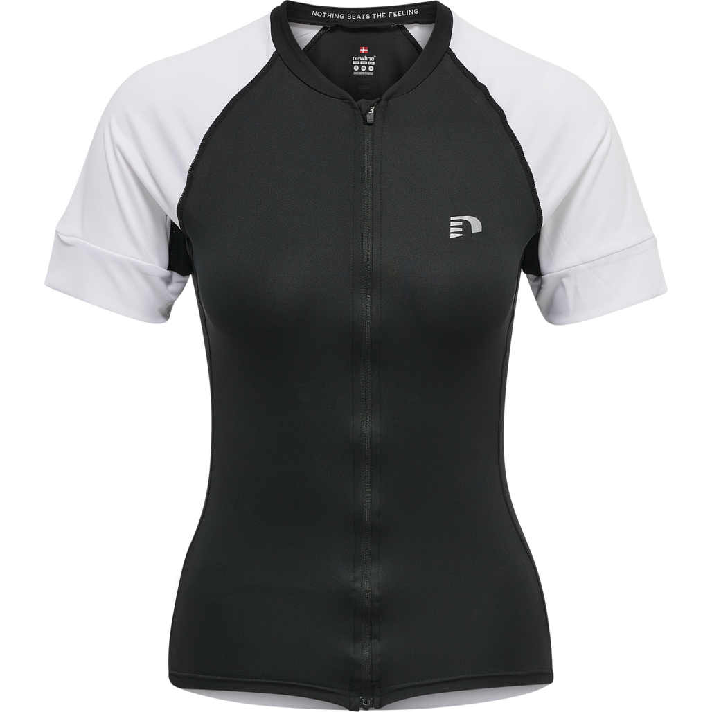 WOMENS CORE BIKE JERSEY, BLACK, packshot