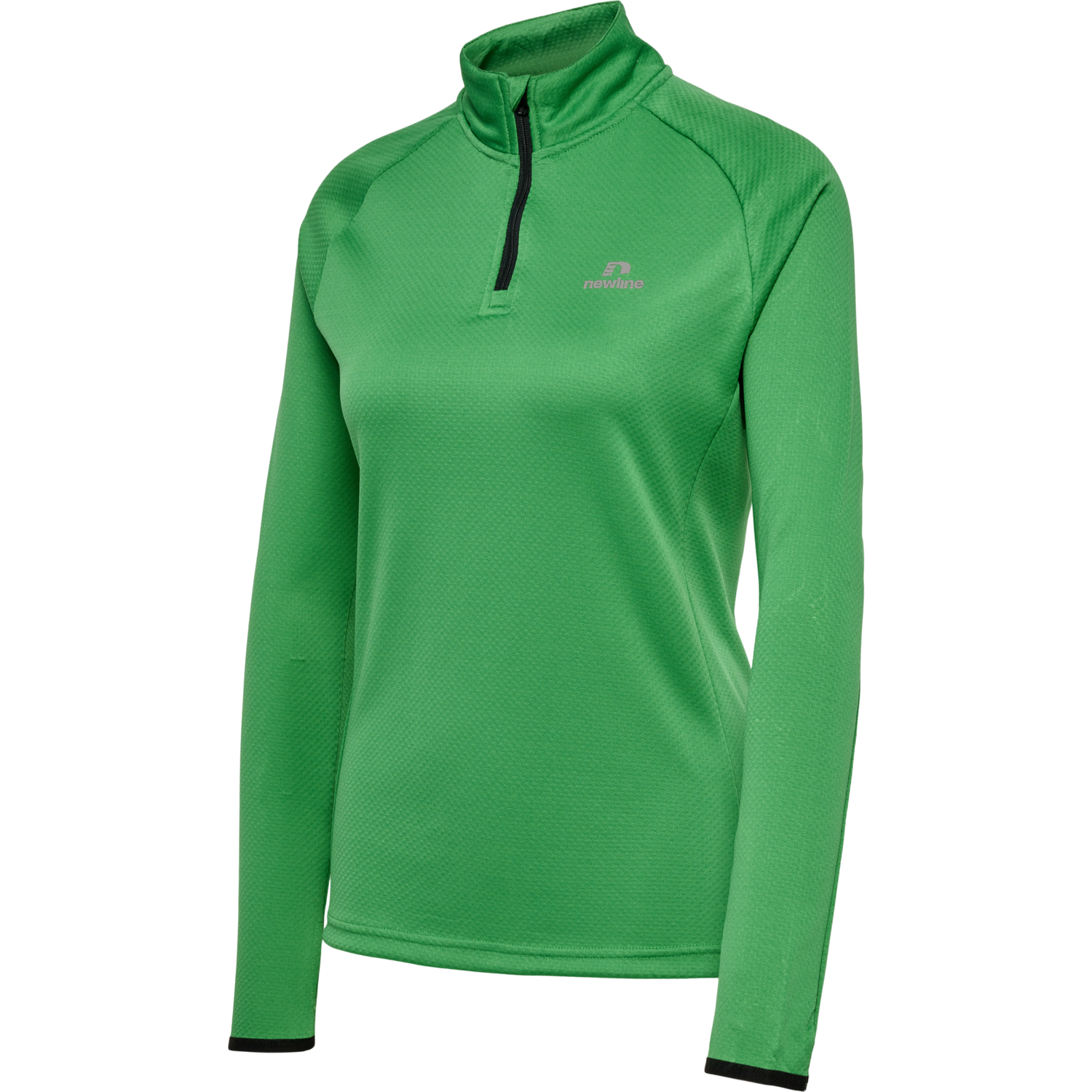 nwlPHOENIX 1/2 ZIP L/S WOMAN, MEDIUM GREEN, packshot