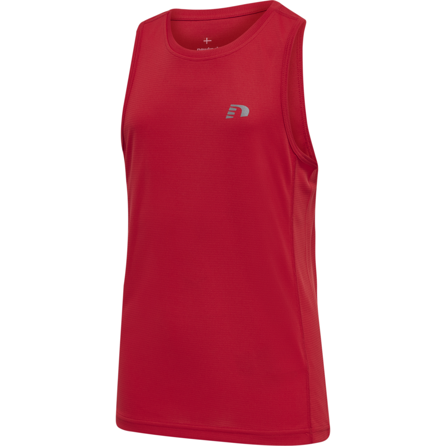 KIDS CORE RUNNING SINGLET, TANGO RED, packshot