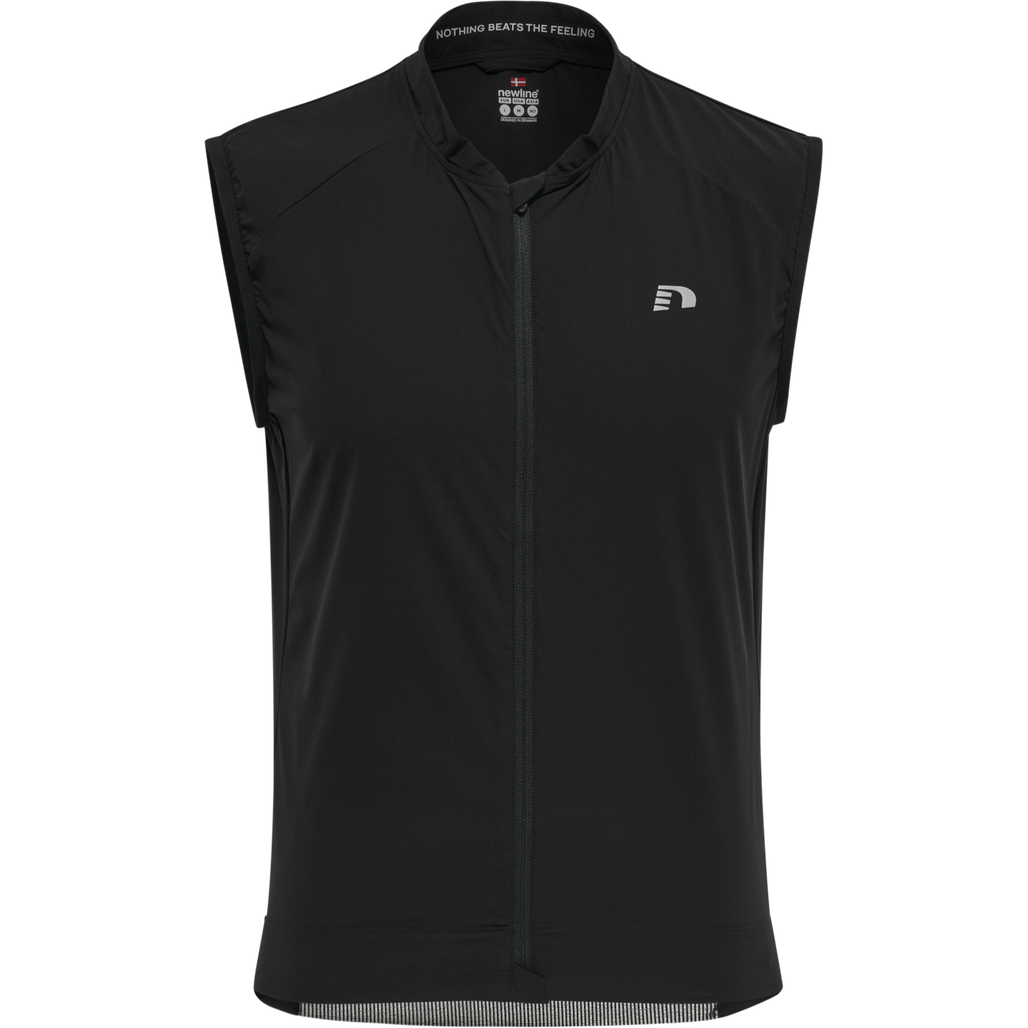 MENS CORE BIKE GILET, BLACK, packshot