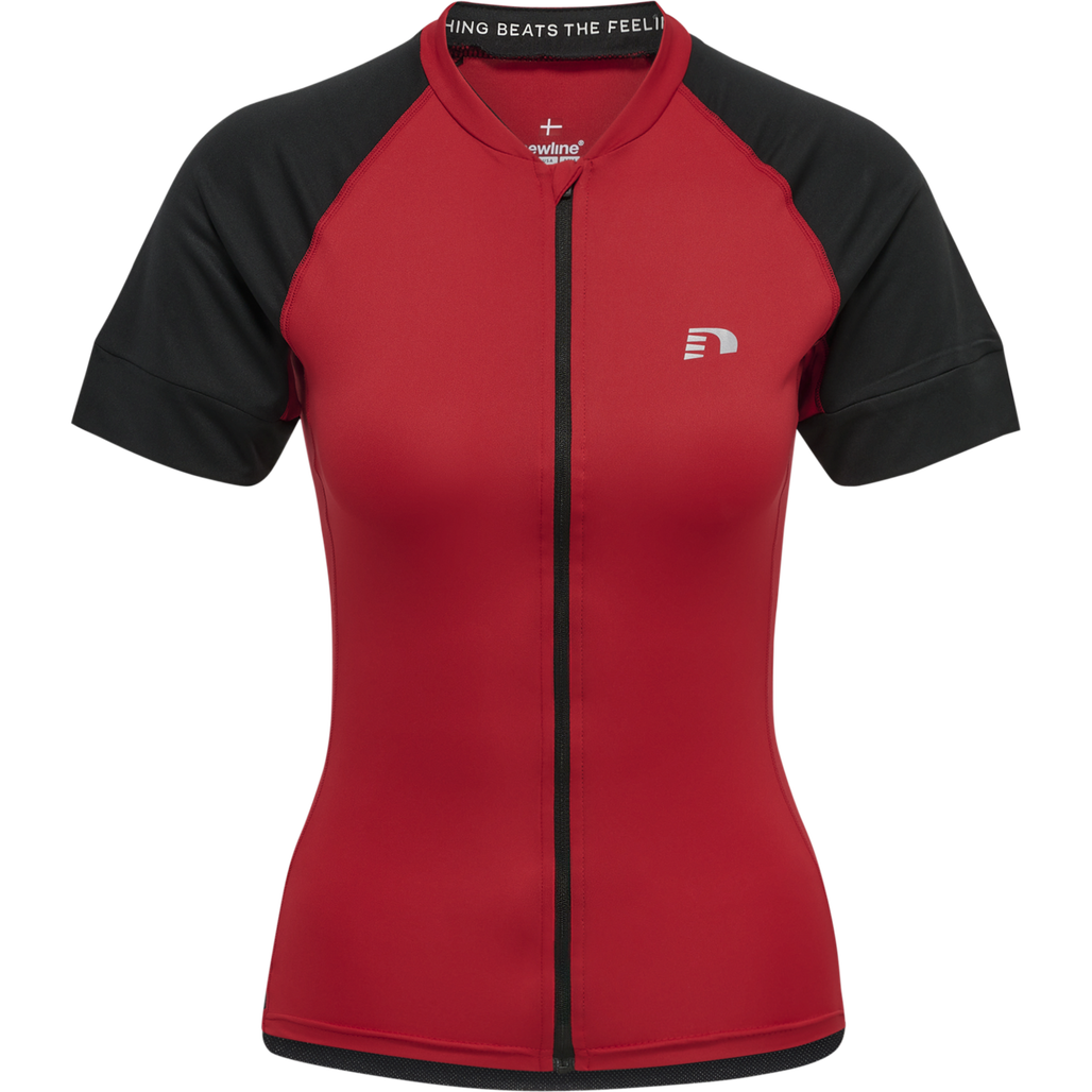 WOMENS CORE BIKE JERSEY, TANGO RED, packshot