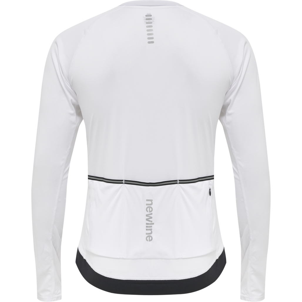 MENS CORE BIKE L/S JERSEY, WHITE, packshot