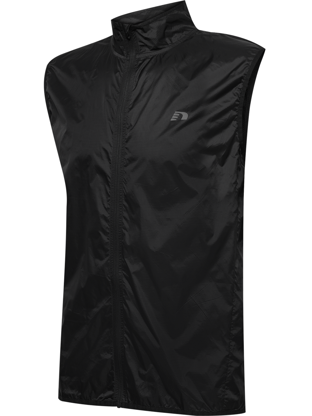 nwlPACKABLE TRAIL VEST, BLACK, packshot