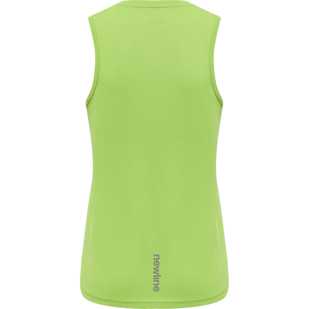 KIDS CORE RUNNING SINGLET, GREEN FLASH, packshot