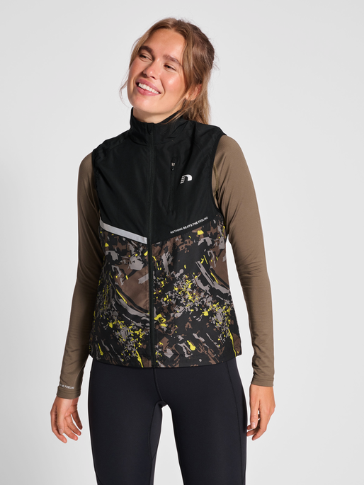 nwlGILBERT GILET female, TERRAIN AOP, model