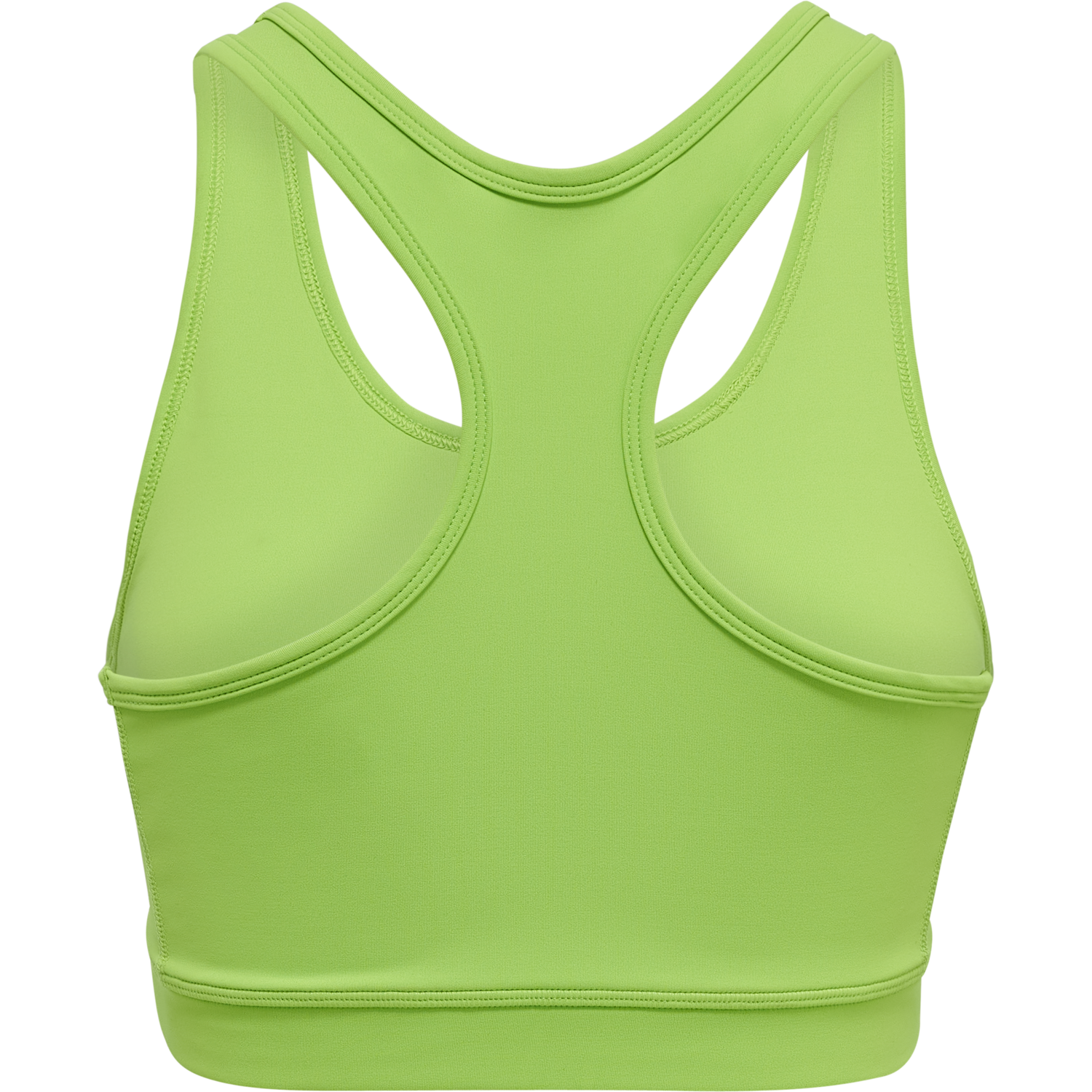 WOMEN CORE ATHLETIC TOP, GREEN FLASH, packshot