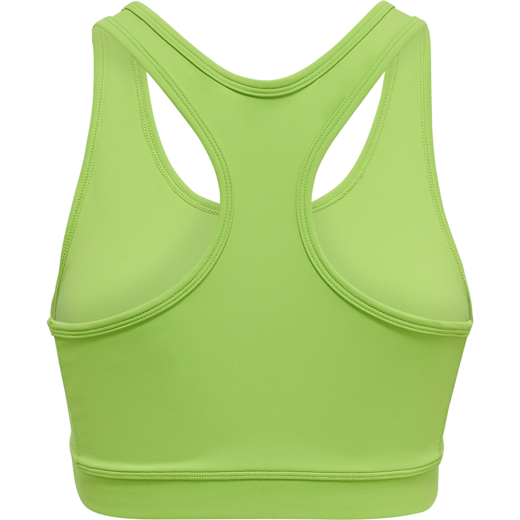 WOMEN CORE ATHLETIC TOP, GREEN FLASH, packshot