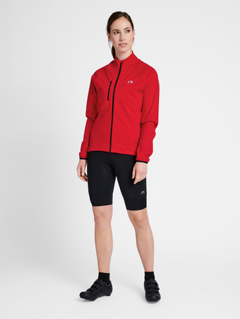 WOMENS CORE BIKE THERMAL JACKET, TANGO RED, model