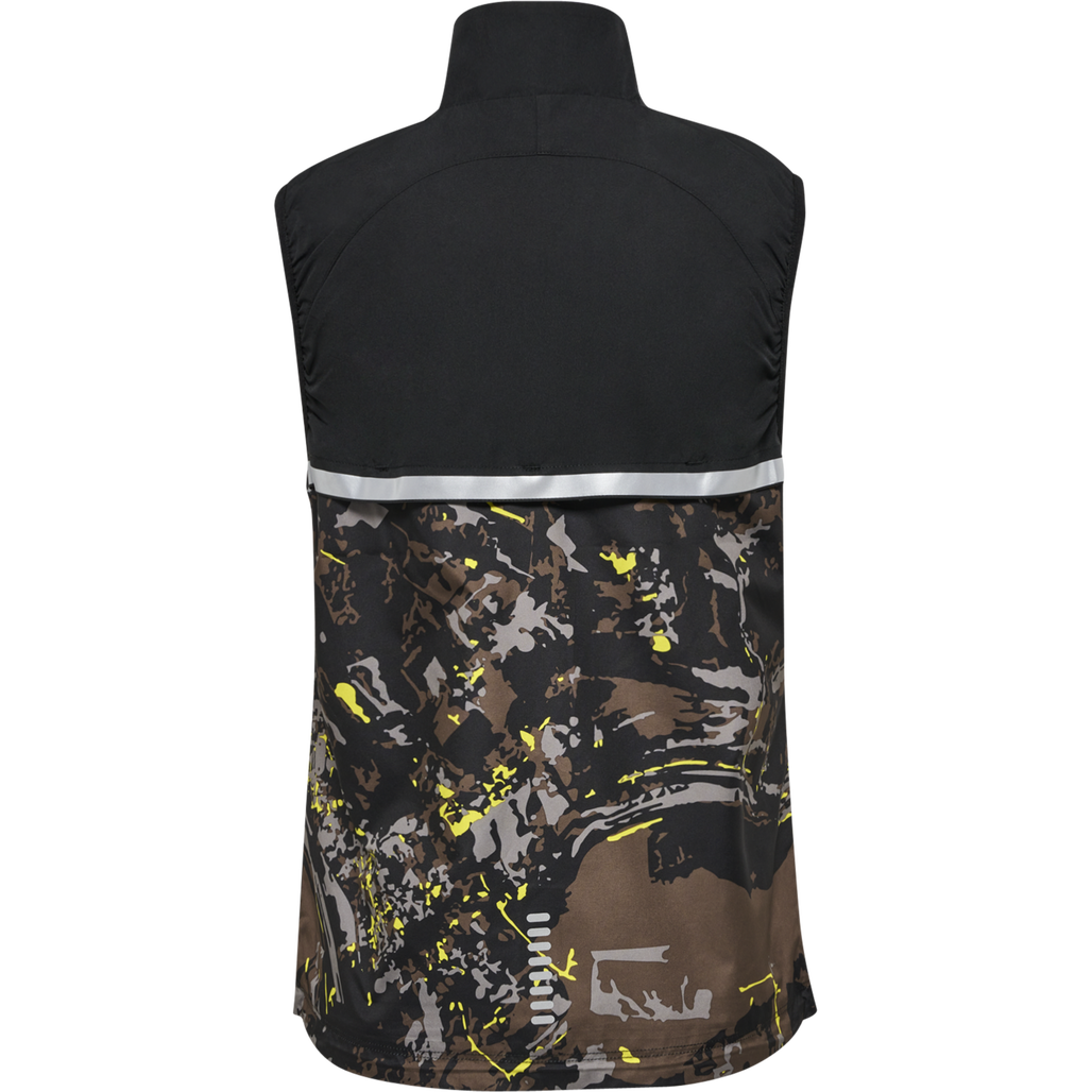 nwlGILBERT GILET female, TERRAIN AOP, packshot