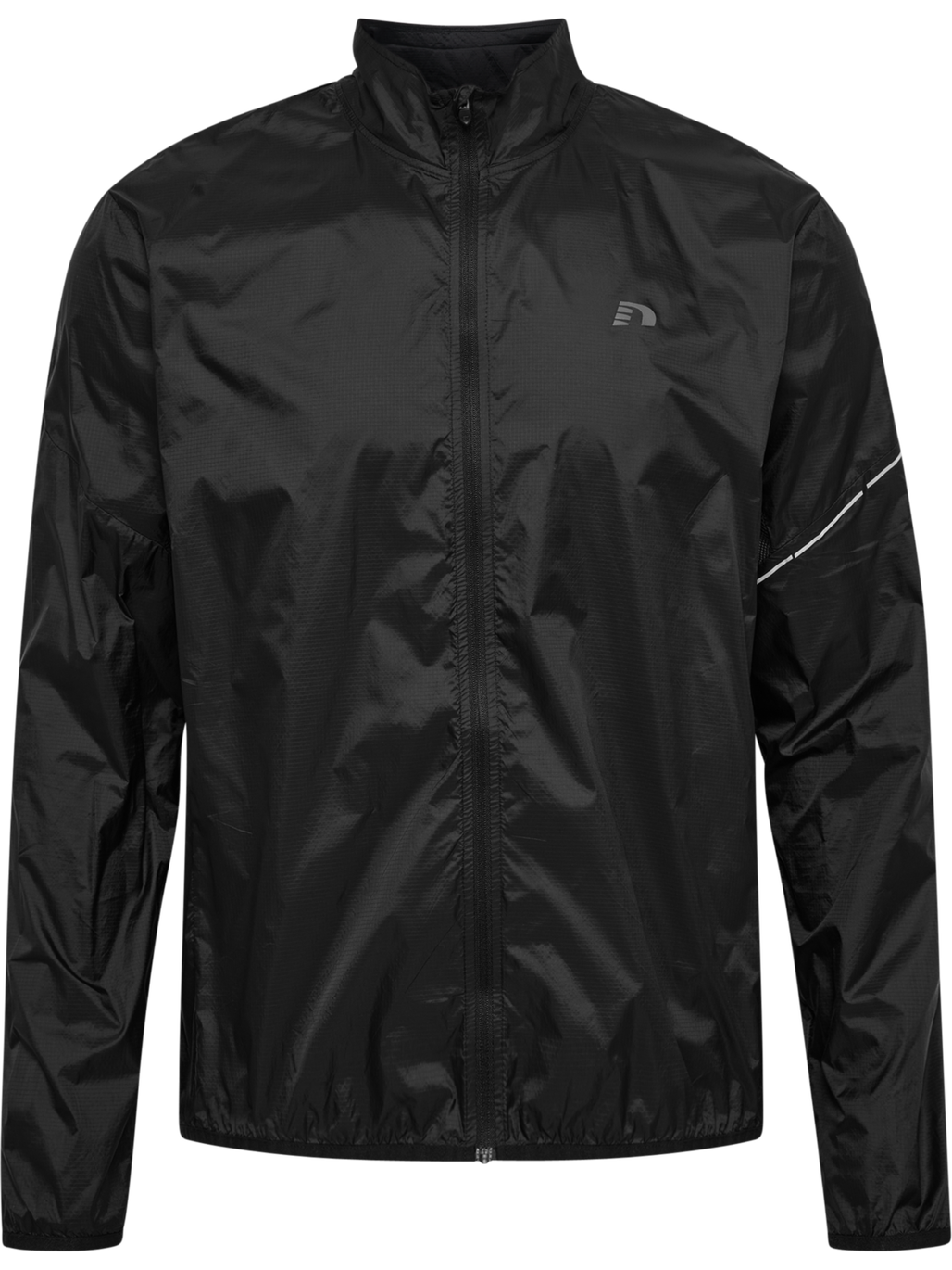 nwlPACKABLE TRAIL JACKET, BLACK, packshot