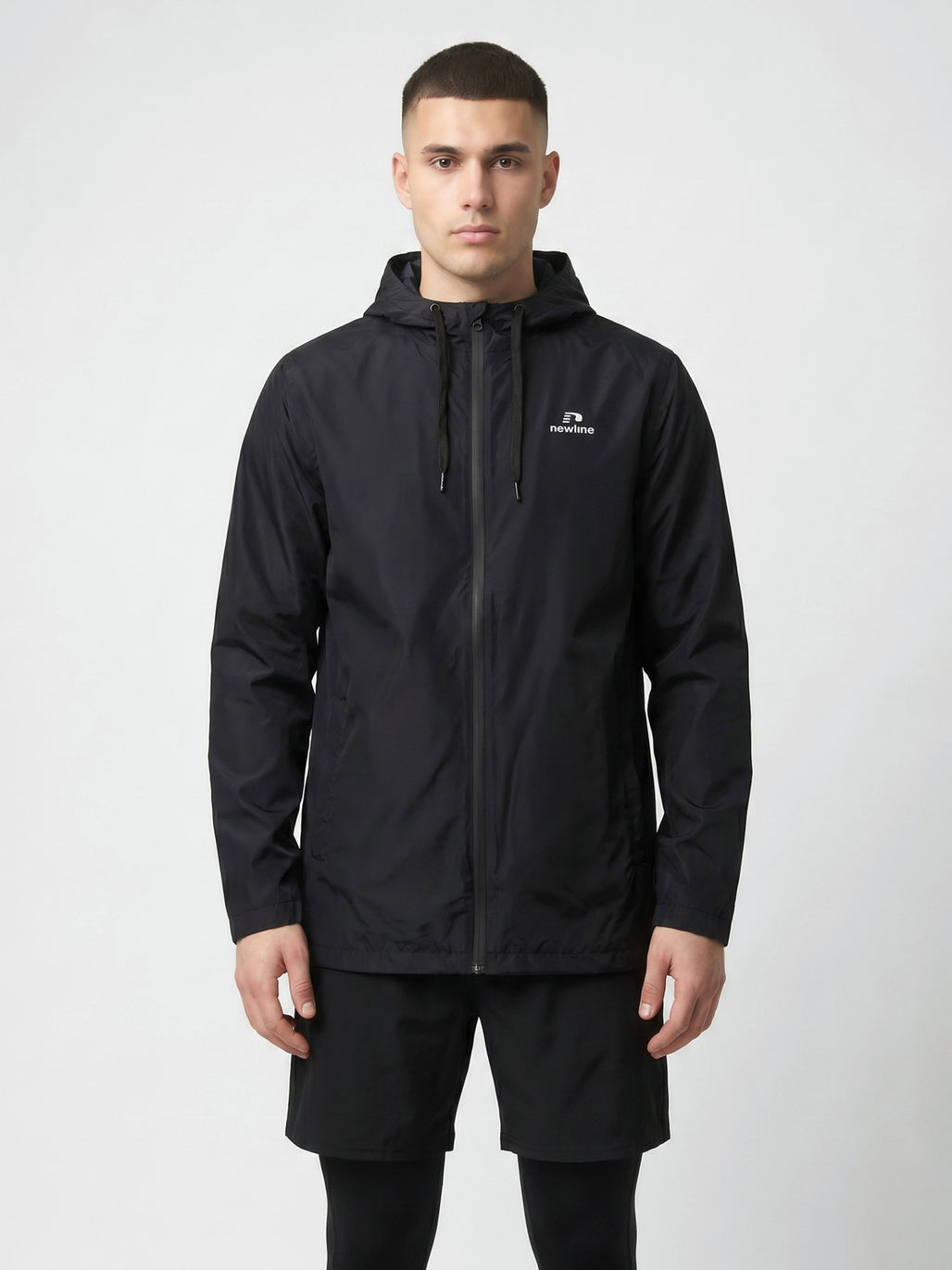 nwlLEA PERFORMANCE JACKET MEN, BLACK, model