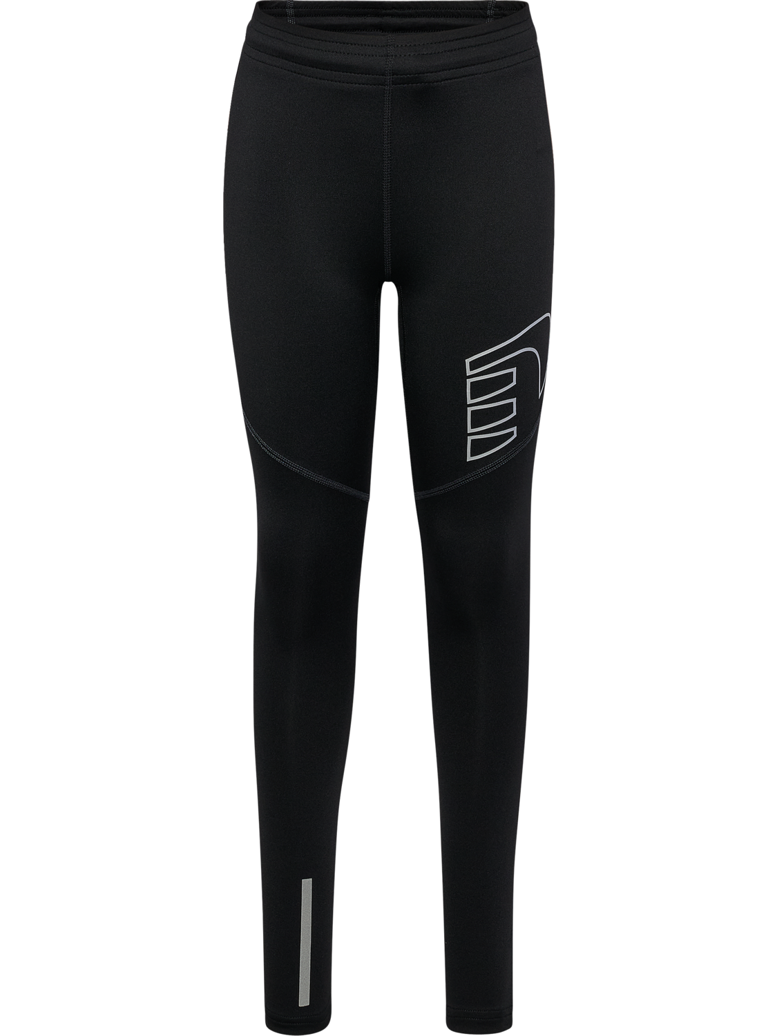 CORE TIGHTS, BLACK/FIESTA_CAZOO, packshot