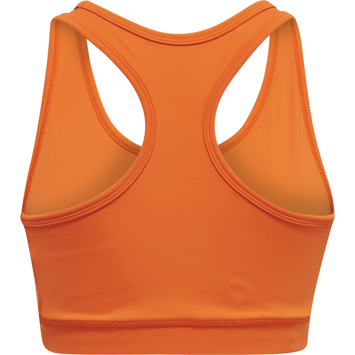 WOMEN CORE ATHLETIC TOP, ORANGE TIGER, packshot