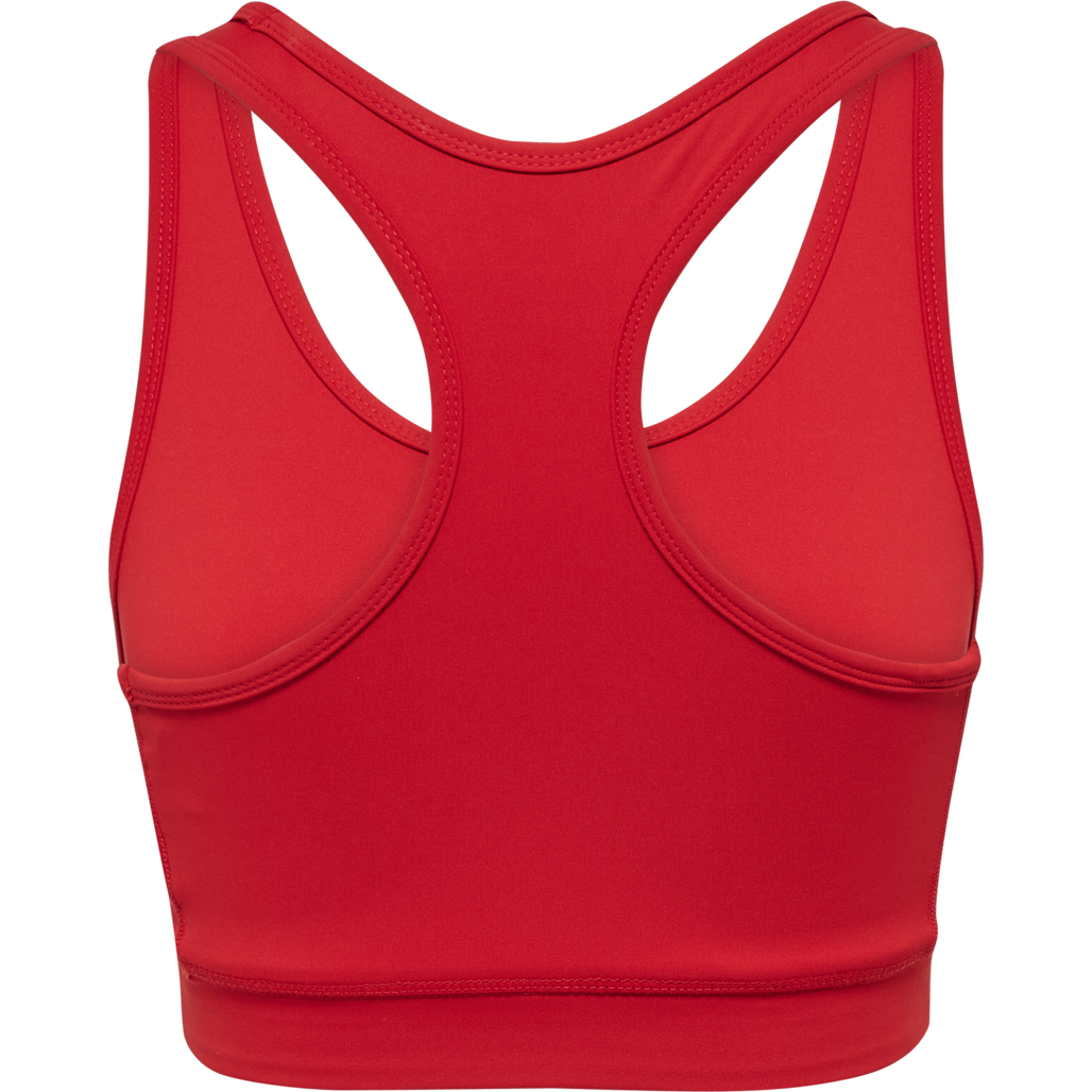 WOMEN CORE ATHLETIC TOP, TANGO RED, packshot