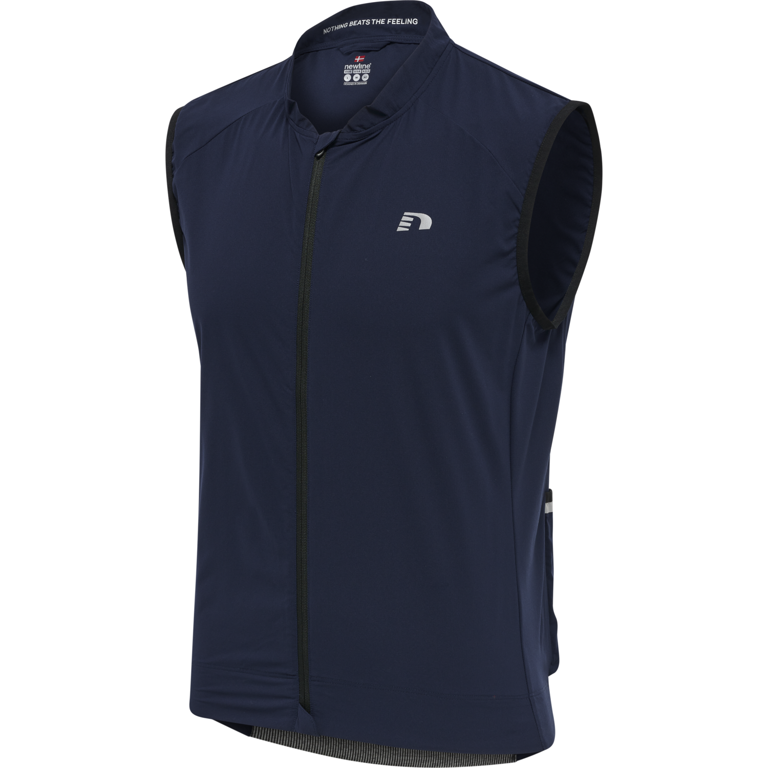 MENS CORE BIKE GILET, BLACK IRIS, packshot