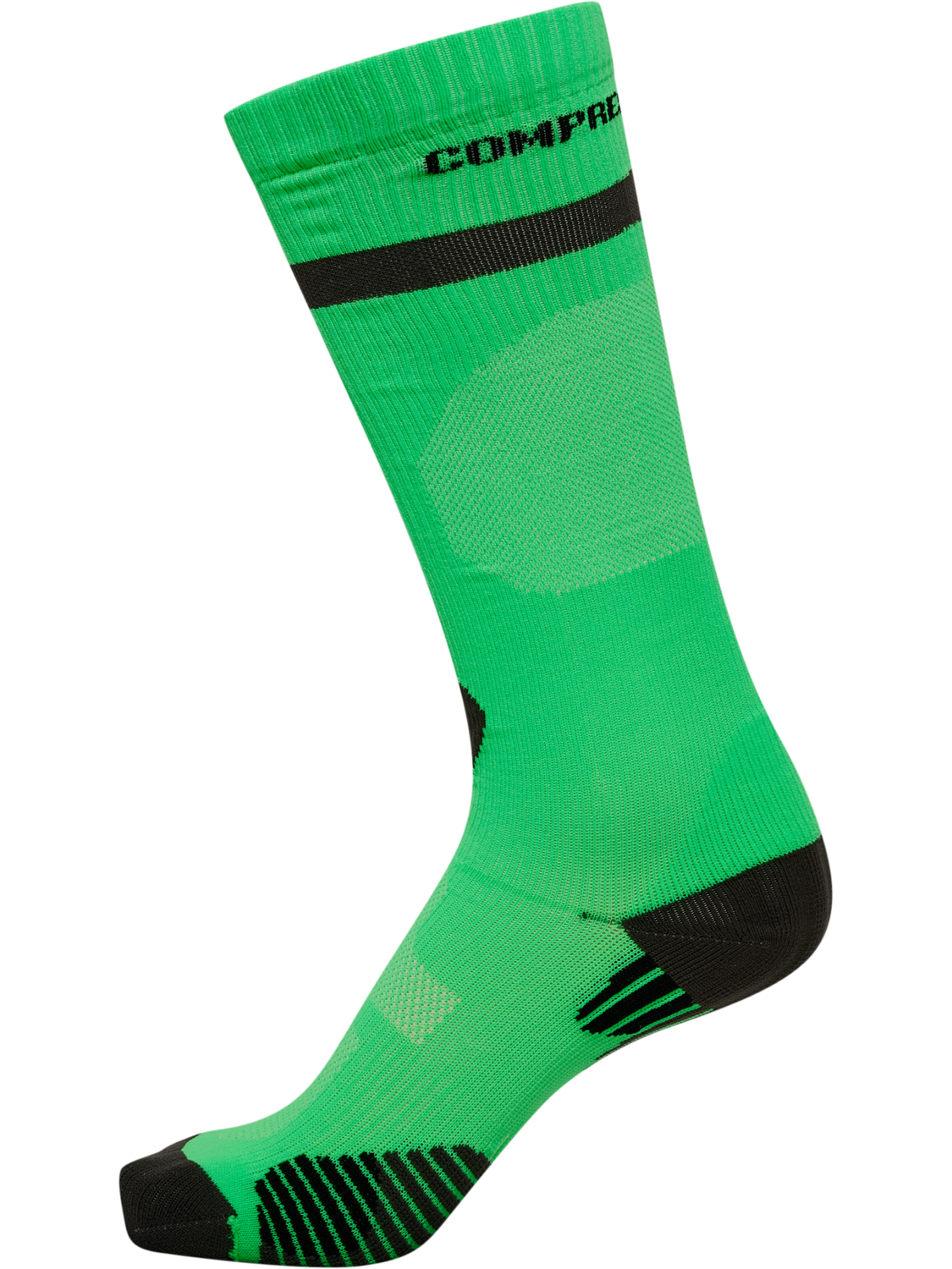 COMPRESSION SOCK, NEON GREEN, packshot