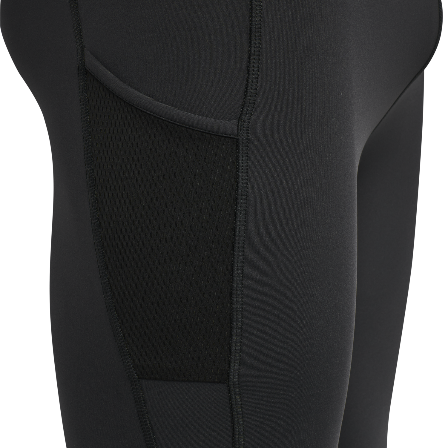 MEN CORE KNEE TIGHTS, BLACK, packshot