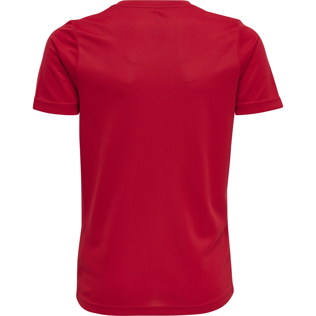 KIDS CORE FUNCTIONAL T-SHIRT S/S, TANGO RED, packshot