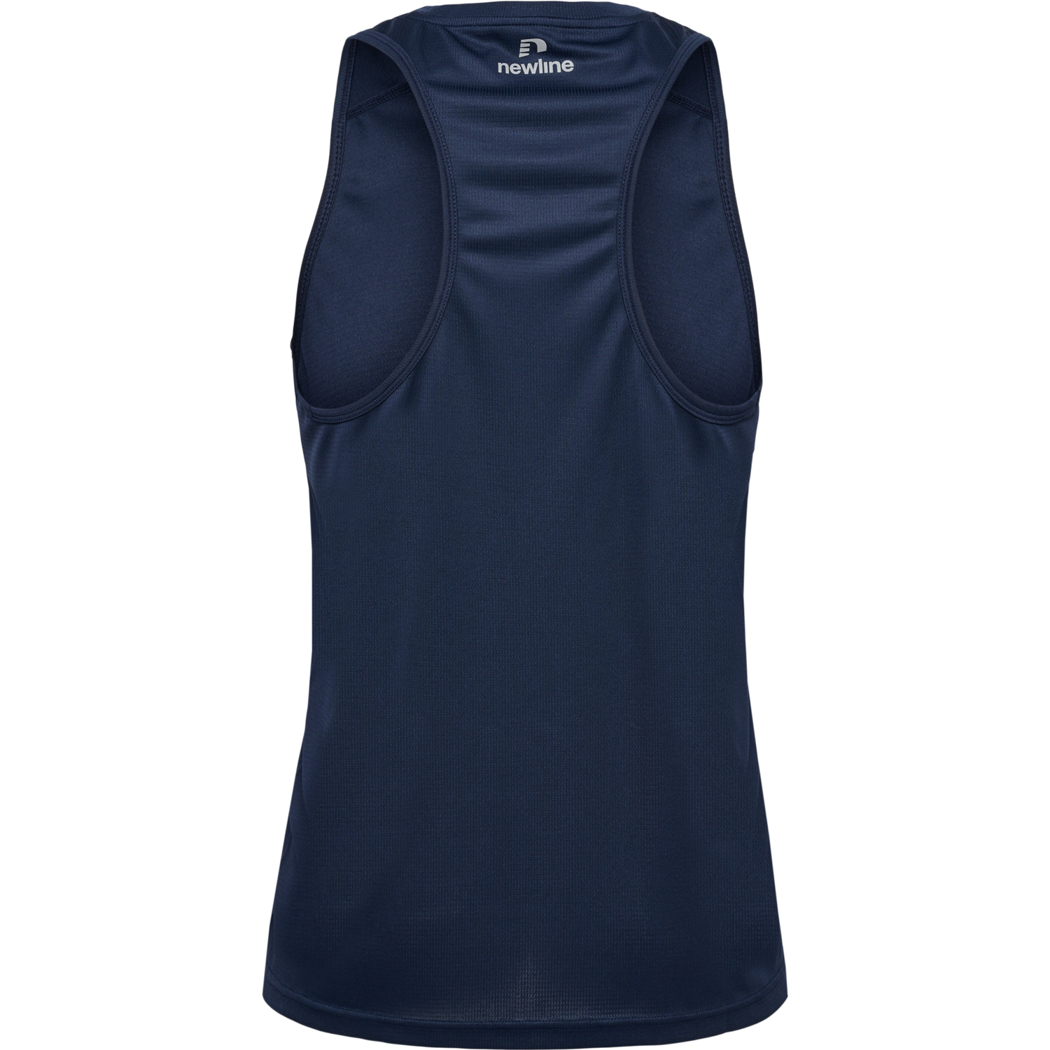 MEN'S ATHLETIC RUNNING SINGLET, BLACK IRIS, packshot