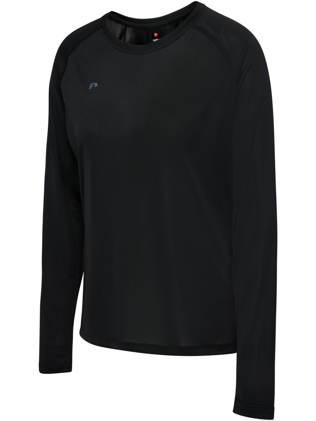 nwlBEAT W T-SHIRT L/S, BLACK, packshot