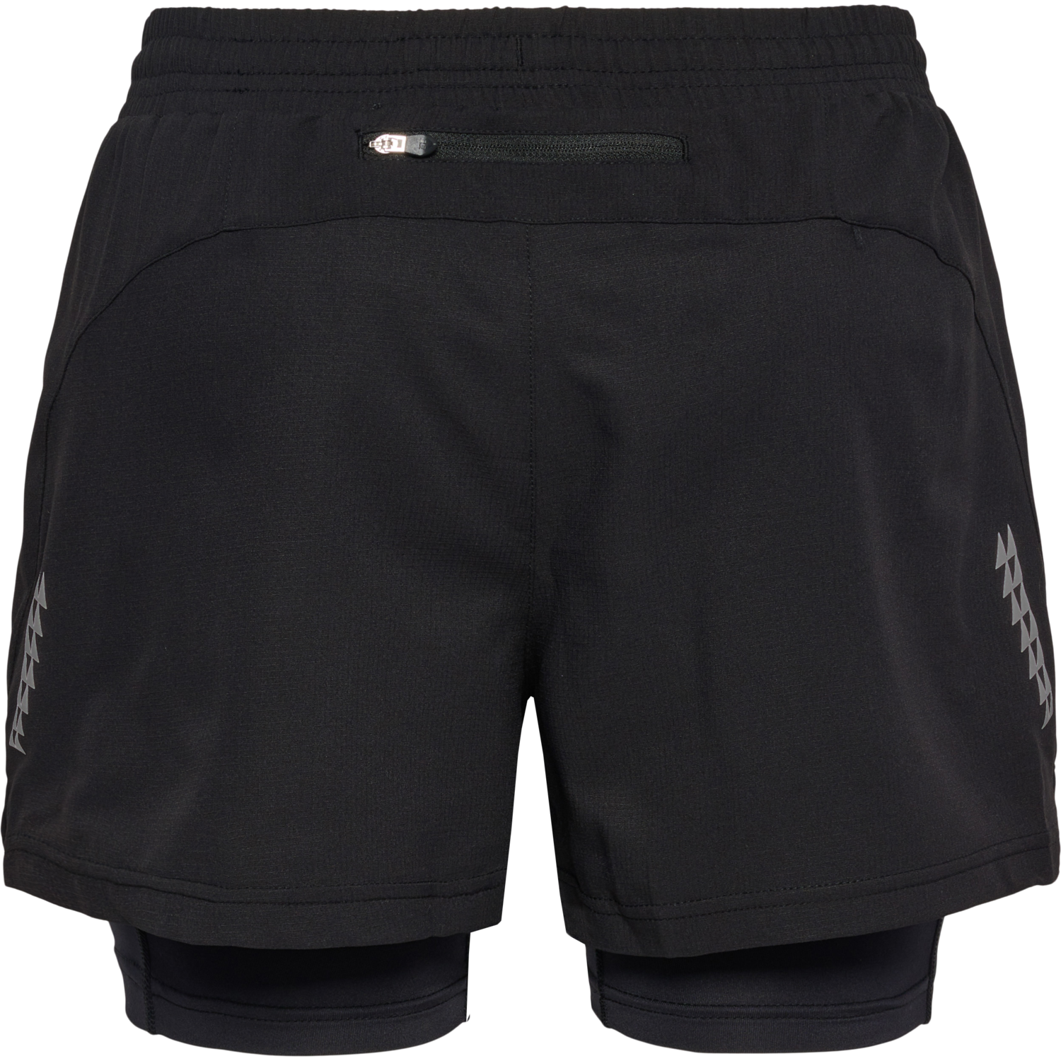 nwlDALLAS SHORTS 2IN1 WOMAN, BLACK, packshot
