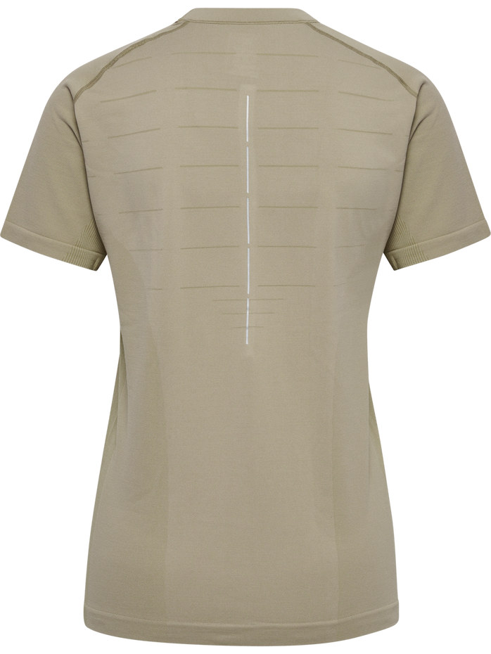 nwlPACE SEAMLESS TEE WOMAN, SILVER SAGE nwlPACE SEAMLESS TEE WOMAN, SILVER SAGE, packshot
