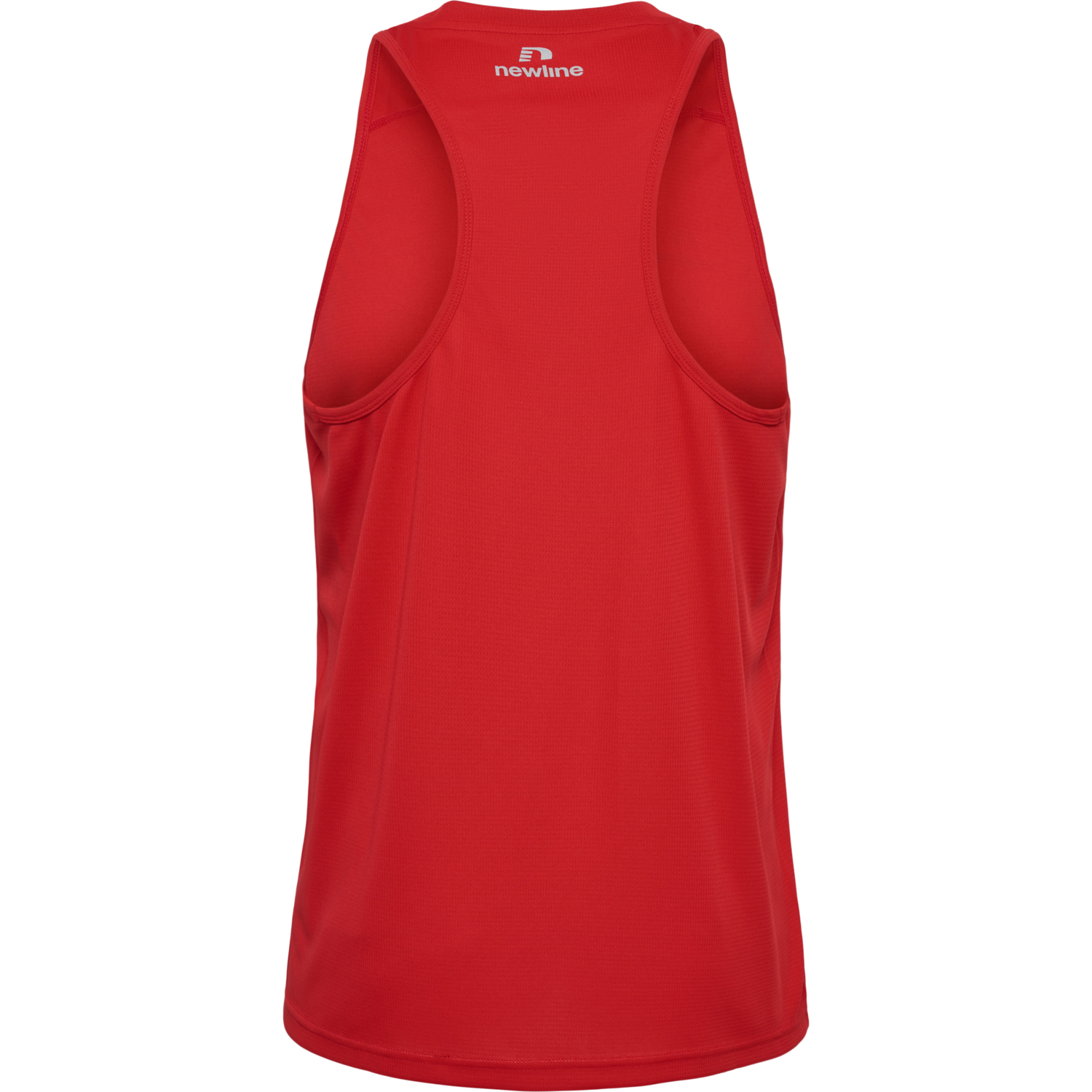 MEN'S ATHLETIC RUNNING SINGLET, TANGO RED, packshot