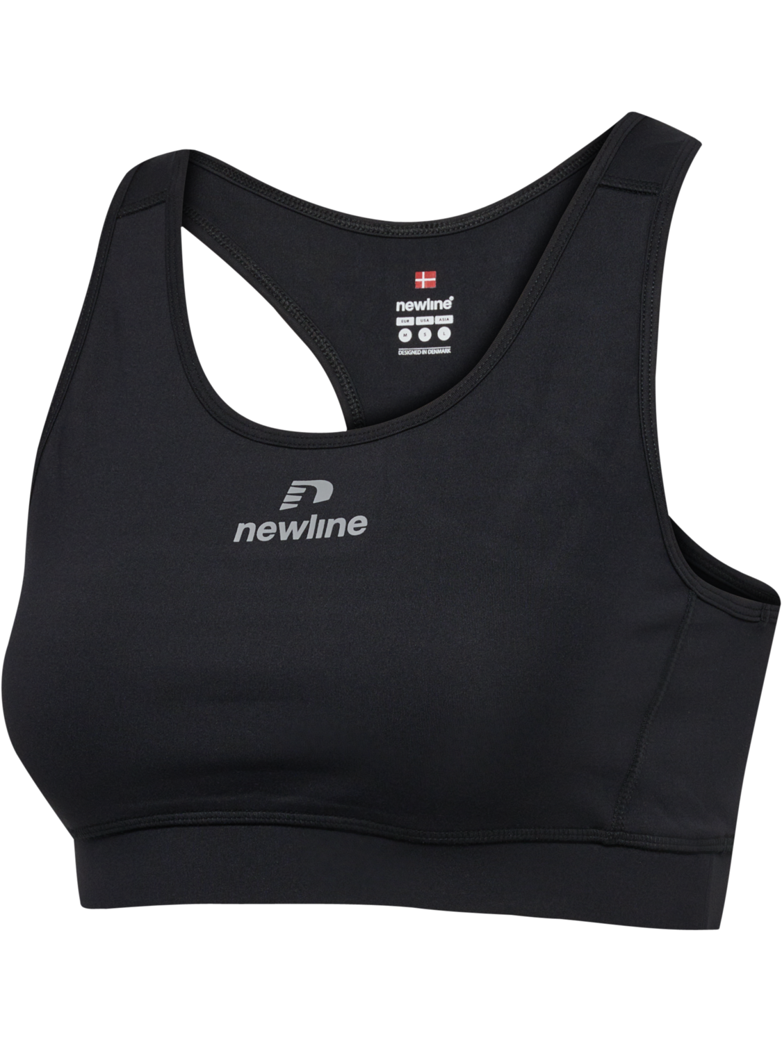 nwlLEAN SPORTS BRA, BLACK, packshot