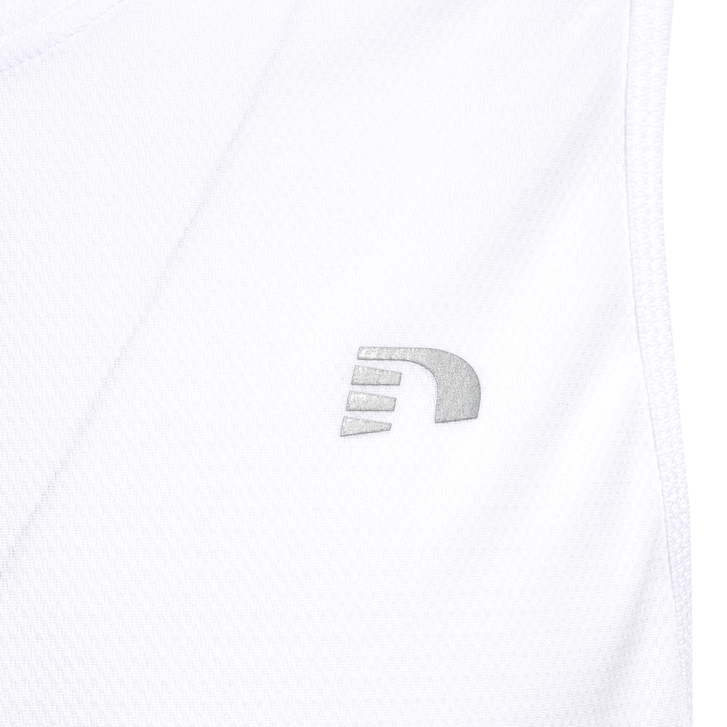 MEN CORE RUNNING SINGLET, WHITE, packshot