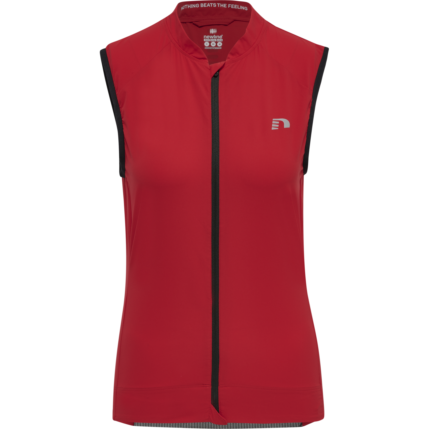 WOMENS CORE BIKE GILET, TANGO RED, packshot