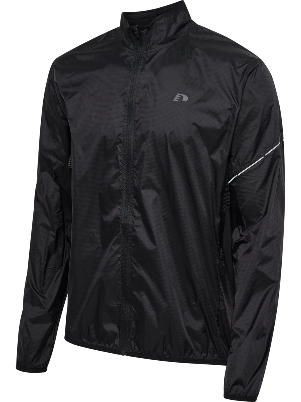 nwlPACKABLE TRAIL JACKET, BLACK, packshot