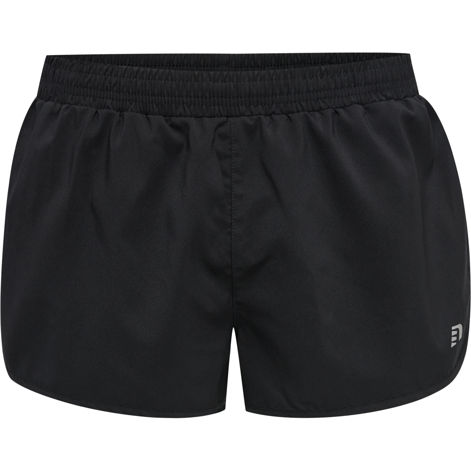 MEN CORE SPLIT SHORTS, BLACK, packshot