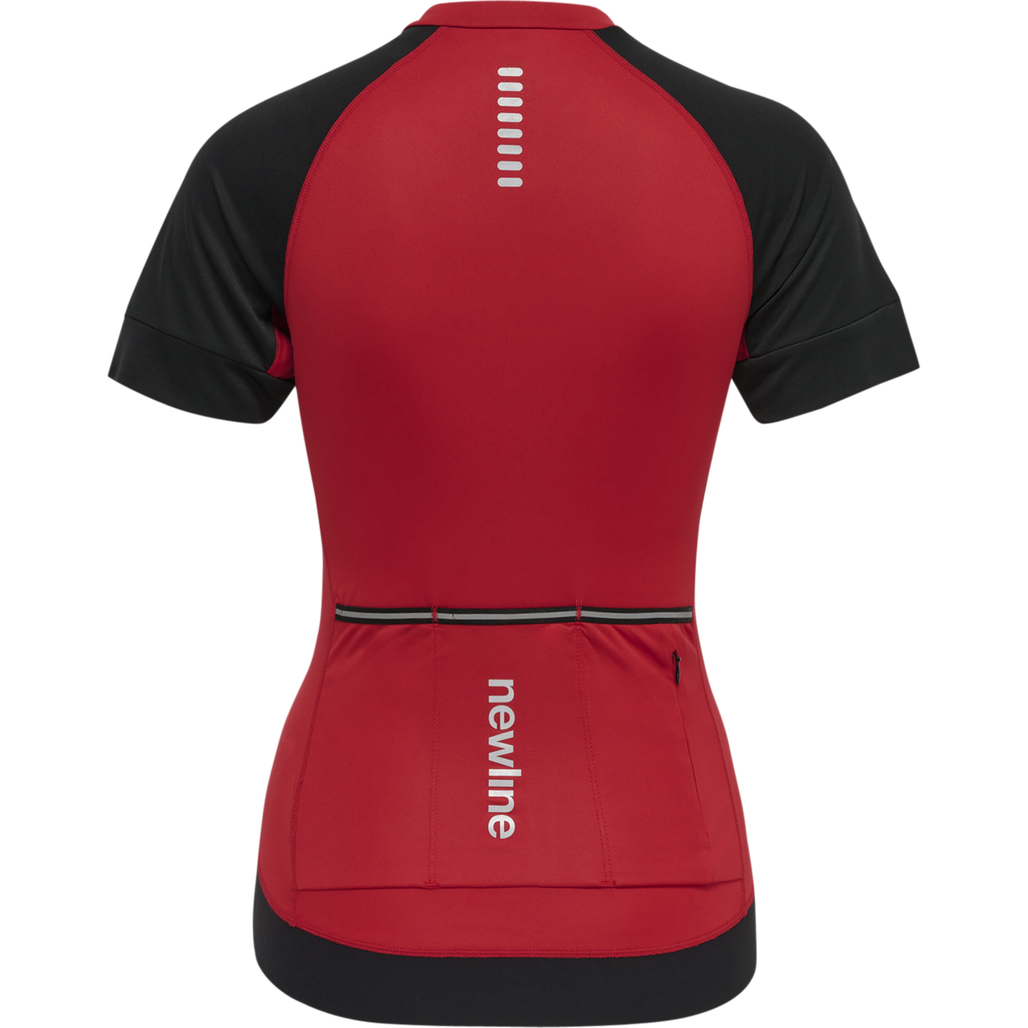 WOMENS CORE BIKE JERSEY, TANGO RED, packshot