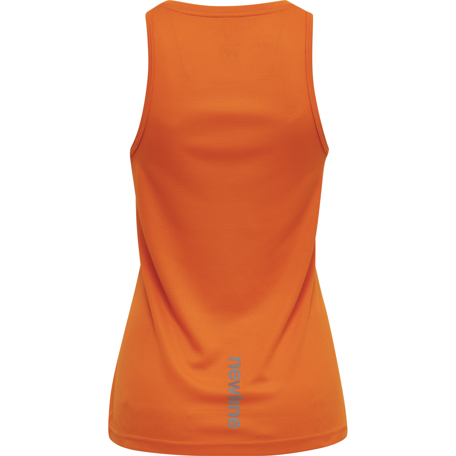WOMEN CORE RUNNING SINGLET, ORANGE TIGER, packshot