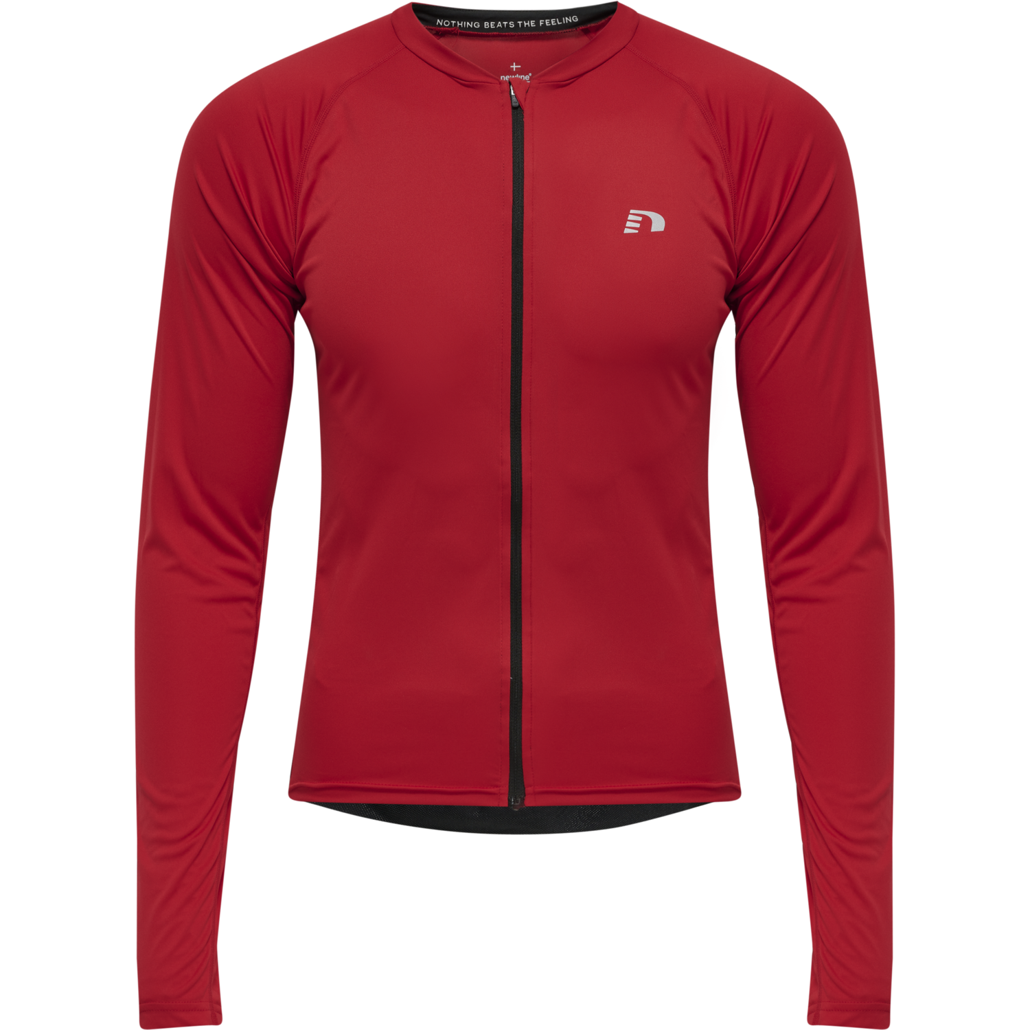 MENS CORE BIKE L/S JERSEY, TANGO RED, packshot