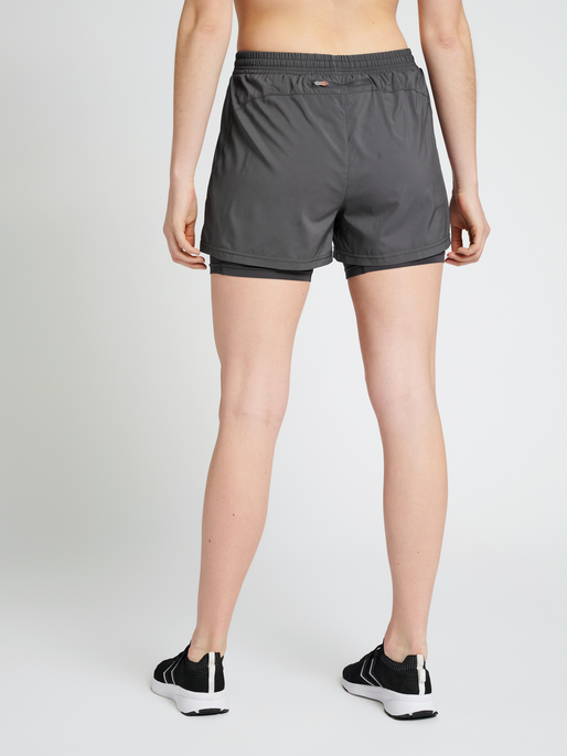 Newline WOMEN 2-IN-1 RUNNING SHORTS - FORGED IRON