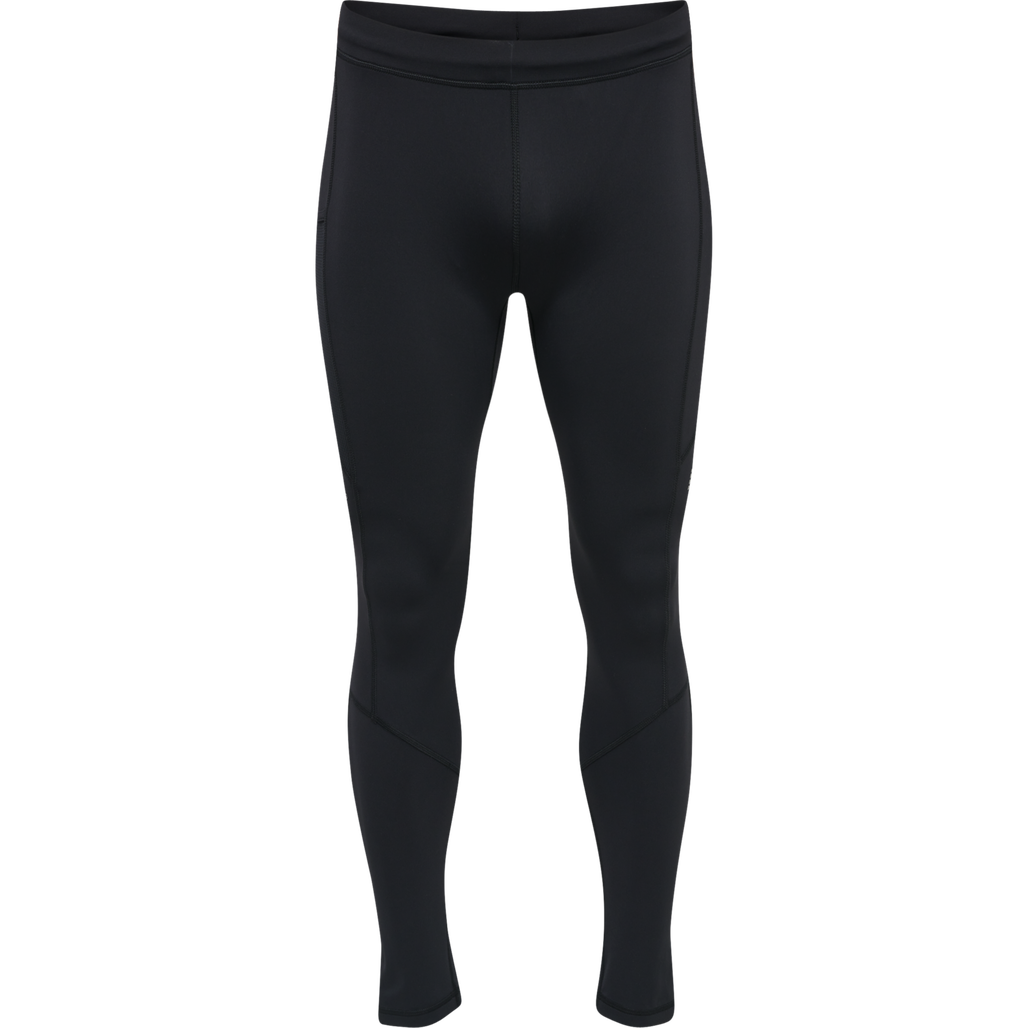 MEN LONG TIGHTS, BLACK, packshot