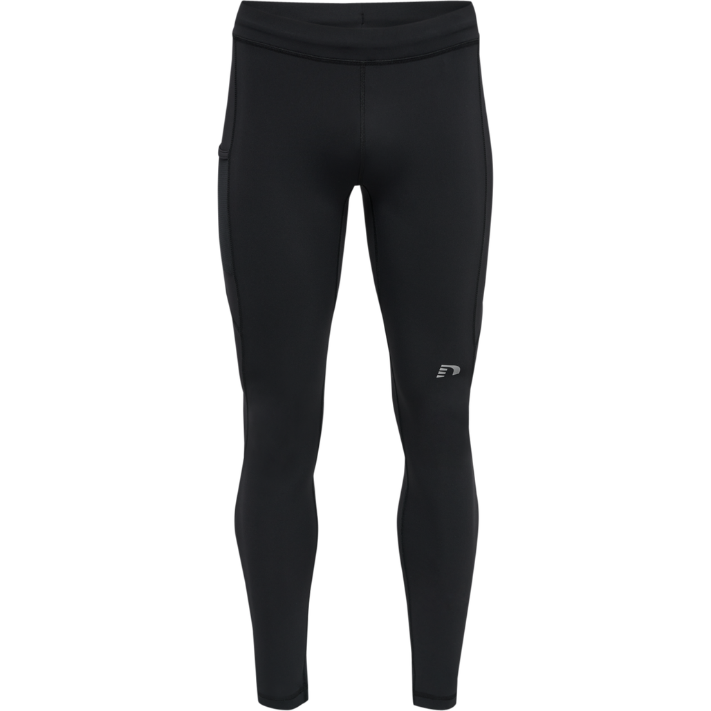 MEN'S CORE TIGHTS, BLACK, packshot