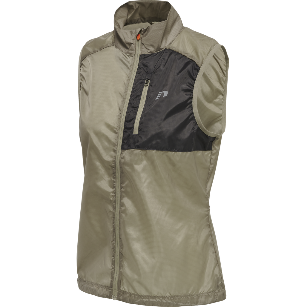 WOMEN PACKABLE TECH GILET, WINTER TWIG, packshot