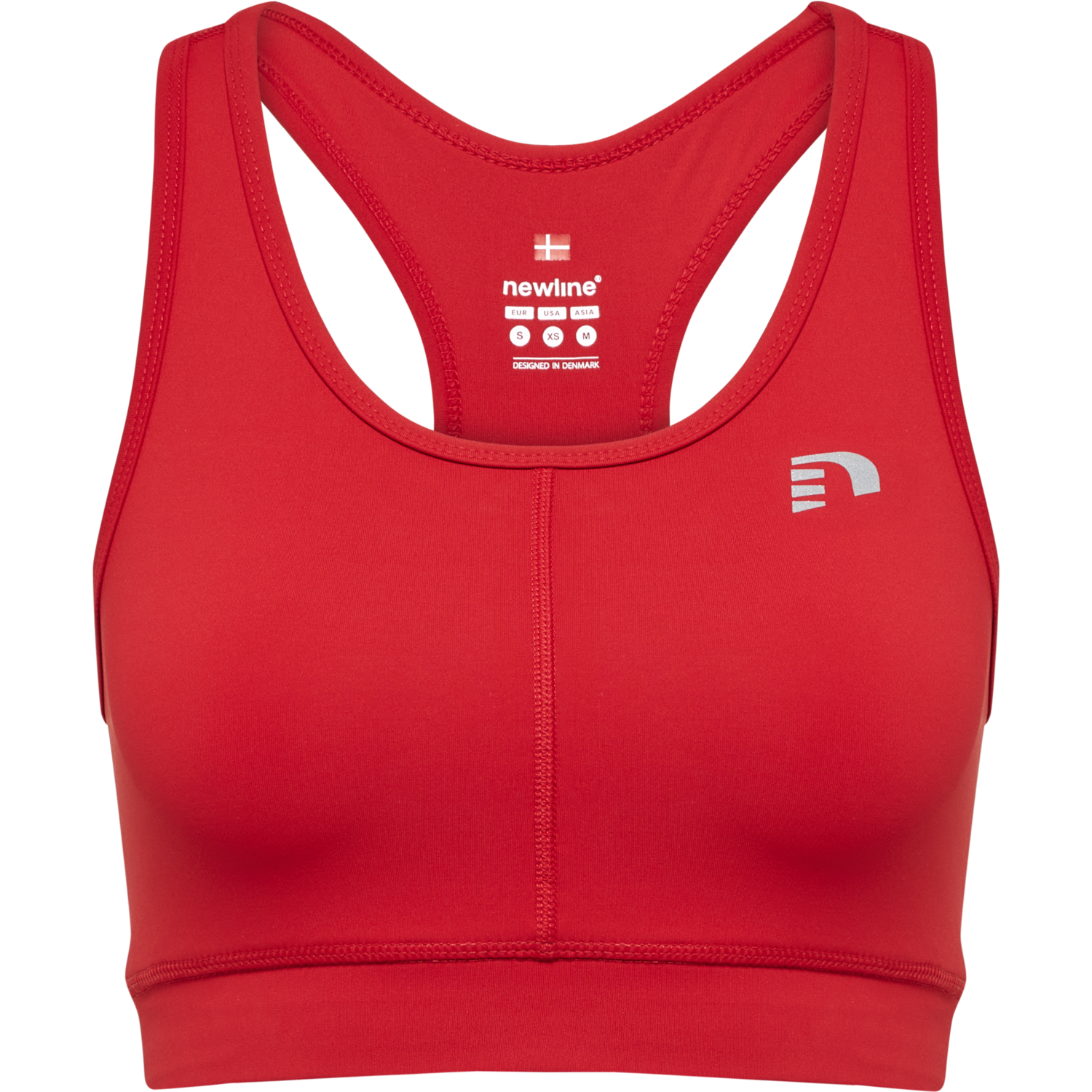 WOMEN CORE ATHLETIC TOP, TANGO RED, packshot
